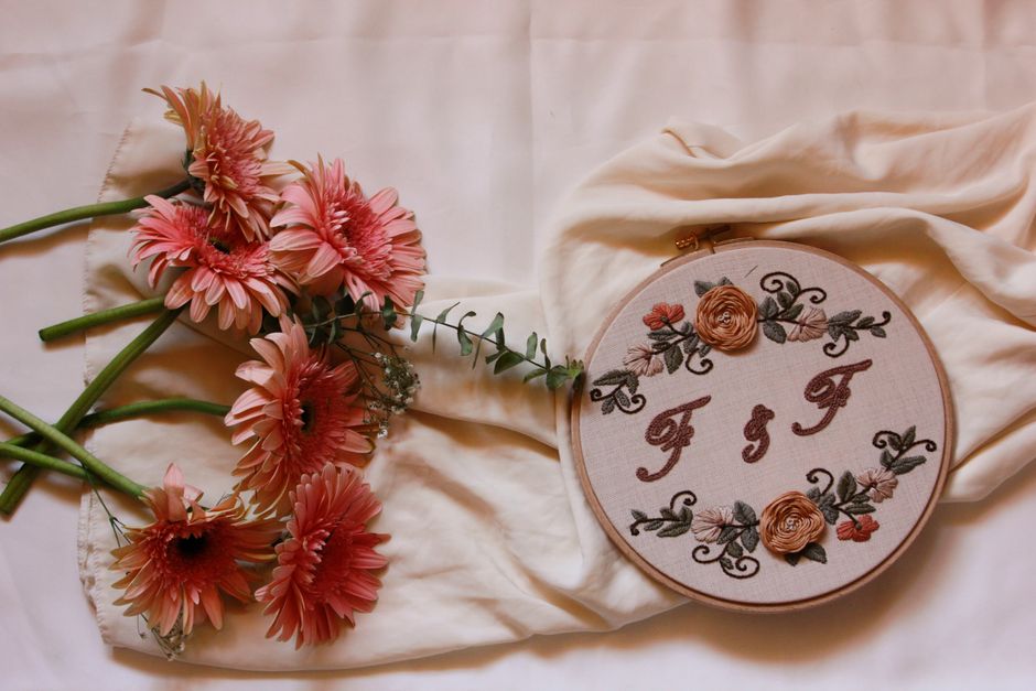 Cadeaux personnalisés : broderie, initiales, petit mot
